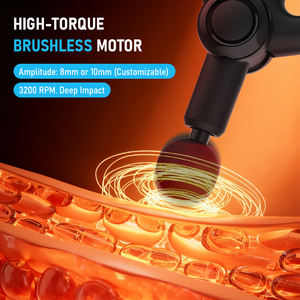 Tragbare elektrische Körpermassage-Maschine Tiefgewebe-Perkussion professionelle Massagepistole - Product Image 3