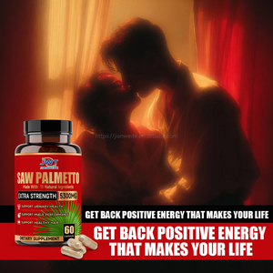 Cápsulas de Extracto de Saw Palmetto de Marca Privada OEM para la Salud de la Próstata y el Crecimiento del Cabello en Adultos, Suplemento Antienvejecimiento - Product Image 6