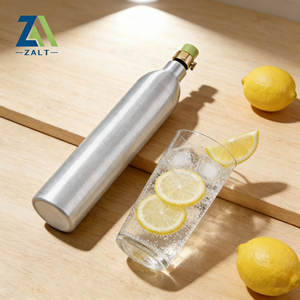 Bouteille de gaz pour soda 0,6 L, écologique, en métal, compatible avec tous les appareils à soda/eau gazeuse à visser - Product Image 6