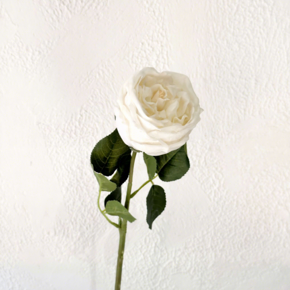 Single Rse Real Touch Latex Roses Pink High Quality Artificial Single Stem Mother ...
