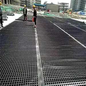 LinYuan Umwelt freundliche Konstruktion Wasserdichte Kunststoff platte HDPE Drainage Board Dimple Membrane Drain Mat