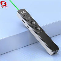 Puntero Láser Digital S10 con Pantalla, Lápiz Presentador con Control Remoto para PowerPoint