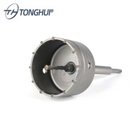 Brocas de hormigón para taladro percutor SDS Plus de 30-160 mm, juego de herramientas de corte para perforar paredes