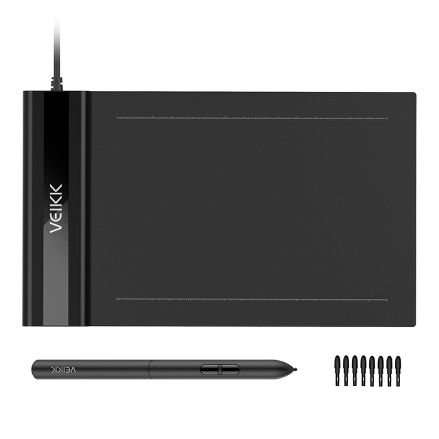 Factory Price VEIKK VK640 Digital Drawing Graphic Pen Tablet for Kids, Students, and Beginners