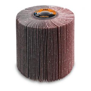 BETA - 114110004 Roues à lamelles avec toile en corindon pour machines à satiner ø 100x100mm (multipack) ABRASIFS - Product Image 1