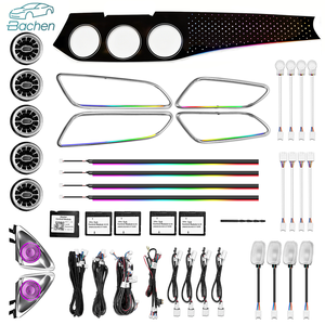 Actualización Symphony 256 Color luz ambiental Interior del coche para Mercedes Benz <span class=keywords><strong>CLA</strong></span> W117 GLA W156 X156 accesorios Decoración - Product Image 1