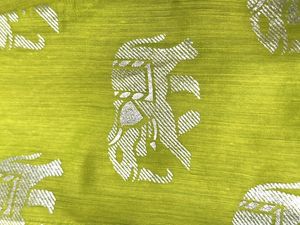 Twisha Girls clothing sets Lime Green Embroidered Sleeveless <b>Net</b> <b>Top</b> with Printed Palazzo Set - Product Image 5