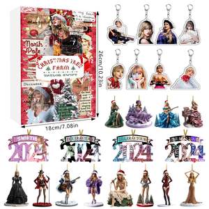 Calendrier de l'Avent transfrontalier, cubes magiques, boîte aveugle, compte à rebours de 24 jours, boîte cadeau surprise, Taylor - Product Image 5