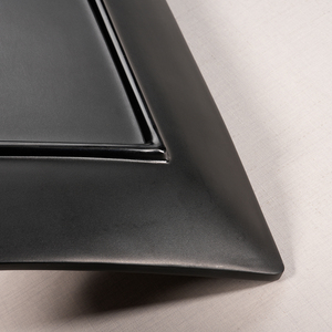 Vente en Gros Personnalisée de Vaisselle en Mélamine de Haute Qualité, Assiettes et Bols Épais en Mélamine Noir <span class=keywords><strong>Mat</strong></span> pour Restaurant - Product Image 3