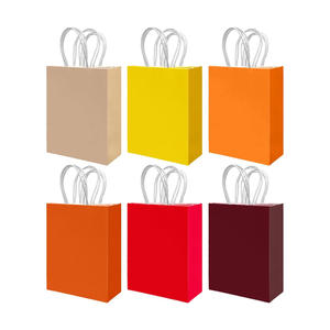 Bolsa de Papel Kraft de Bajo Precio, Bolsa de Papel Kraft con Logotipo Personalizado, Bolsa de Papel Kraft de Buena Calidad y Económica para Regalos y Compras - Product Image 5