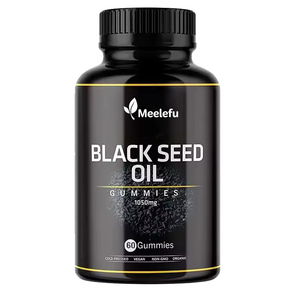 Gomitas de Miel con Aceite de Semilla Negra Meelefu, Suplemento para el Bienestar y el Apoyo Inmunológico para la Piel, el Cabello, las Uñas y el Corazón - Product Image 1