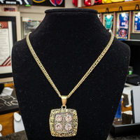 Collier pendentif Pittsburgh Steelman Champion vente chaude, collier pendentif à la mode, accessoires en alliage de sport, personnalisable