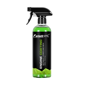 Agent de revêtement de moteur, <span class=keywords><strong>nettoyant</strong></span> de compartiment de moteur, élimine l'huile lourde, nettoie la voiture, vernis de voiture, revêtement céramique, capacité de 500ML - Product Image 1