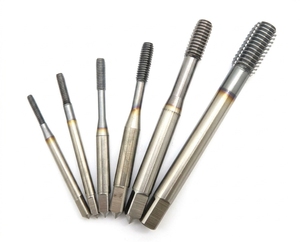 Jeu de tarauds métriques M1-M10 haute précision, revêtus, outils de coupe, tarauds d'extrusion, tarauds de filetage, tarauds standard - Product Image 3