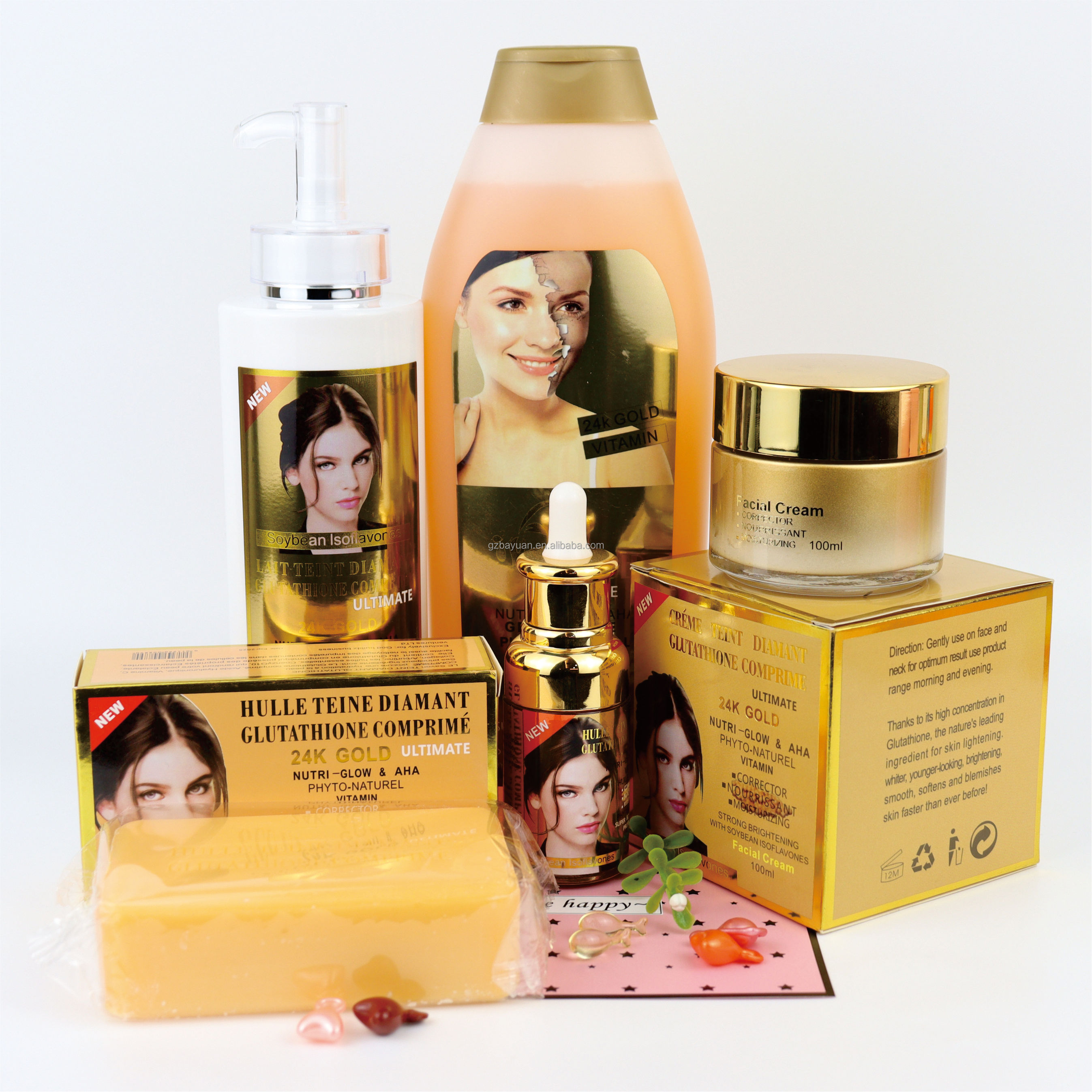 RT 250g Custom Glutathione Comprime Soap - Brightening Bath