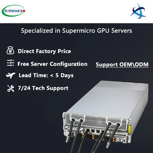 GPU a <span class=keywords><strong>Plus</strong></span> Server AS 4126GS NBR LCC 4U Sistema de refrigeración líquida con ocho NVIDIA HGX B200 y Dual AMD EPYC 9004 Supermicro Server - Product Image 3