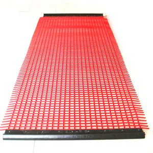 Hochwertiges Polyurethan-Entwassungsfilter-Panel /vibrierendes Siebnetz/Pu-Siebpanel-Gitterbild aus Bergwerk