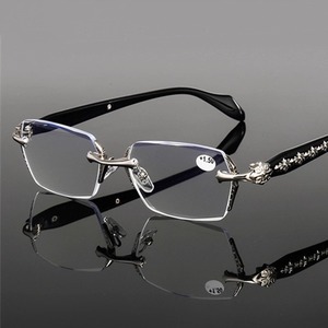 Gafas <span class=keywords><strong>de</strong></span> lectura inteligentes <span class=keywords><strong>para</strong></span> hombres, magnéticas, antividrio, desactivación <span class=keywords><strong>de</strong></span> potencia óptica, <span class=keywords><strong>lentes</strong></span> <span class=keywords><strong>de</strong></span> <span class=keywords><strong>contacto</strong></span> ocular <span class=keywords><strong>de</strong></span> la mejor calidad, montura grande HD Lunette - Product Image 2