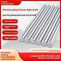 Axe optique de précision 45 #   Tige chromée, axe optique linéaire pour rail de guidage, tige de piston pour rail de guidage, tige chromée