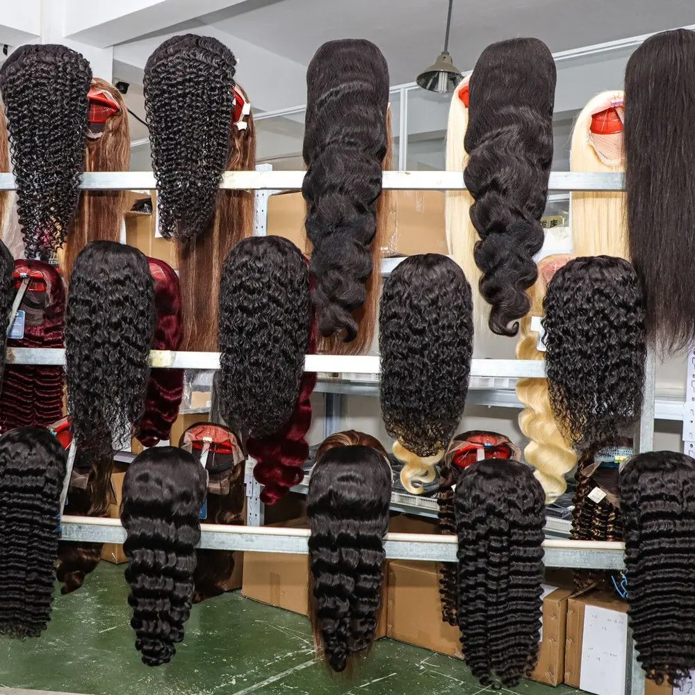 Corps lâche perruques courtes cheveux humains dentelle avant pour les femmes avec bébé cheveux corps 4x4 fermeture courte Bob perruque Hd Transparent pleine dentelle perruque