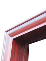 Pintu Rumah Model Baja Polimer Dongma Manufacturer, Keamanan Anti Maling Modern Tahan Air untuk Rumah