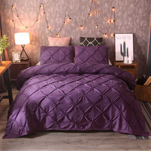 Set di biancheria da letto decorativa Hotel di lusso design Set di corridori da letto con copripiumino per adulti - Product Image 4