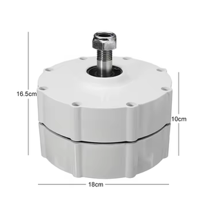 Générateur 400W 600W 12V 24V Haute puissance de sortie Générateur à aimants permanents sans engrenage à arbre unique Alternateurs AC <span class=keywords><strong>DIY</strong></span> Turbine éolienne - Product Image 5