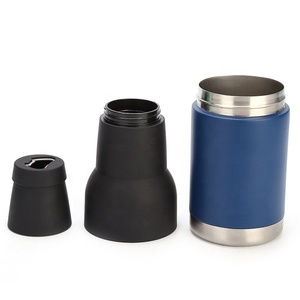 Enfriador de botellas y latas de cerveza de acero inoxidable con aislamiento de 12oz con abridor para botellas <span class=keywords><strong>vacantes</strong></span> de fiesta - Product Image 5