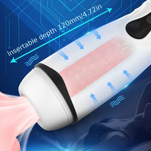 Masturbateur masculin de type poche vaginale, 10 vitesses, matériau <span class=keywords><strong>TPE</strong></span>, aspiration vibrante, sexe pour adultes, marque OEM - Product Image 6