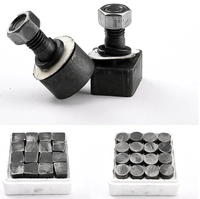 Bloque Abrasivo de Diamante Profesional de Alta Dureza, 16 Piezas, OEM, Tabletas de Pulido de 14 mm para Preparación de Superficies de Piso, Terrazo