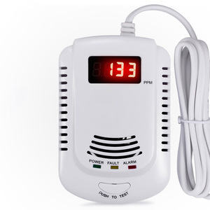 Detector de Gas Combustible y Monóxido de Carbono <span class=keywords><strong>2</strong></span> en 1 con Pantalla LCD, Detector de Fugas de Gas, Detector de Fugas de GLP, Alarma - Product Image 4