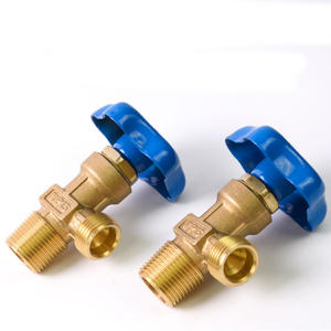 Vanne de bouteille d'oxygène et de dioxyde de carbone QF-20 QF-2A8 en cuivre chromé QF-7D2 QF-8 pour bouteilles de gaz - Product Image 4