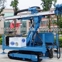 Foreuse hydraulique à moteur diesel haute efficacité pour puits d'eau de 140 m de profondeur, foreuse de traction minière à vendre à bas prix