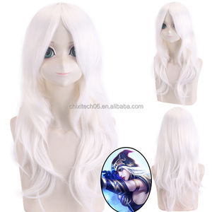 Peluca COS de Heroes League <span class=keywords><strong>LOL</strong></span>, Chin Mom, Bounty Hunter, Ravin, Lachs, Anne Milch - Product Image 4