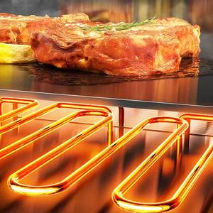 Commercial Restaurant Equipment Top Quality Electric Griddle Electric Flat Top Griddle Hot Griddle Plate Stainless Steel - Product Image 5