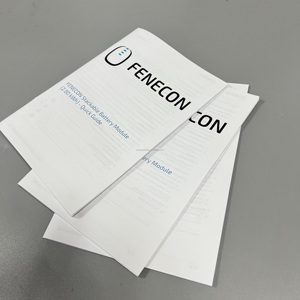 Brochure del catalogo del libro del libretto della legatura della sella di disegno Offset all'ingrosso su vari <span class=keywords><strong>colori</strong></span> stampata su carta patinata - Product Image 4