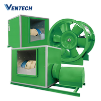 Ventech HVAC OEM & ODM Bâtiment de lutte contre l'incendie Ventilation de la mine souterraine à flux axial Ventilateur d'extraction de fumée en métal