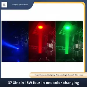 37 LED du nouveau fabricant pour la lumière de scène à changement de couleur de lumière de faisceau de tête mobile pour la <span class=keywords><strong>musique</strong></span> électronique de salle de banquet de barre de KTV - Product Image 2