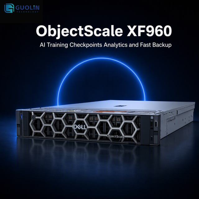 ObjectScale XF960 All Flash Object Storage Appliance S3 Compatible for AI Training Checkpoint High Performance Unstructured Data