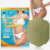 Patch Ventre Plat - Patch à l'Armoise pour Personnes Paresseuses pour Lifting, Remodelage et Amincissement - 10 Patchs/Paquet Tous Types de Peau