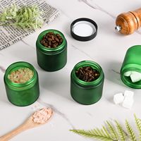 Bouteille en verre givrée personnalisée avec logo, vide, 150 ml, 200 ml, 250 ml, pour pilules, compléments alimentaires, médicaments, avec boîte cadeau haut de gamme