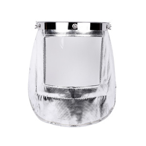 Protector Facial de Aluminio con Visera Transparente para Protección en Soldadura - Product Image 4
