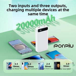 Baterías Portátiles de Alta Capacidad 2025, Nueva Venta Caliente, 20000mah/10000mah para Apple/Huawei/Xiaomi - Product Image 5