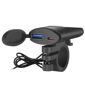 Carregamento Inteligente PD USB C Bike Phone Carregador USB Para Motocicleta com Carregamento Rápido