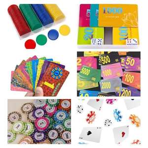 Jetons <span class=keywords><strong>de</strong></span> poker <span class=keywords><strong>de</strong></span> casino en argile personnalisés <span class=keywords><strong>de</strong></span> haute qualité colorés divers styles avec <span class=keywords><strong>plateau</strong></span> inclus - Product Image 5