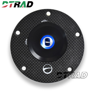 DTRAD pour Yamaha <span class=keywords><strong>FZ1</strong></span>/FZ6/R/FZ8/FZ03-10 Bouchon de réservoir de carburant sans clé en fibre de carbone avec vis Cache-réservoir de moto Pièces de moto - Product Image 5