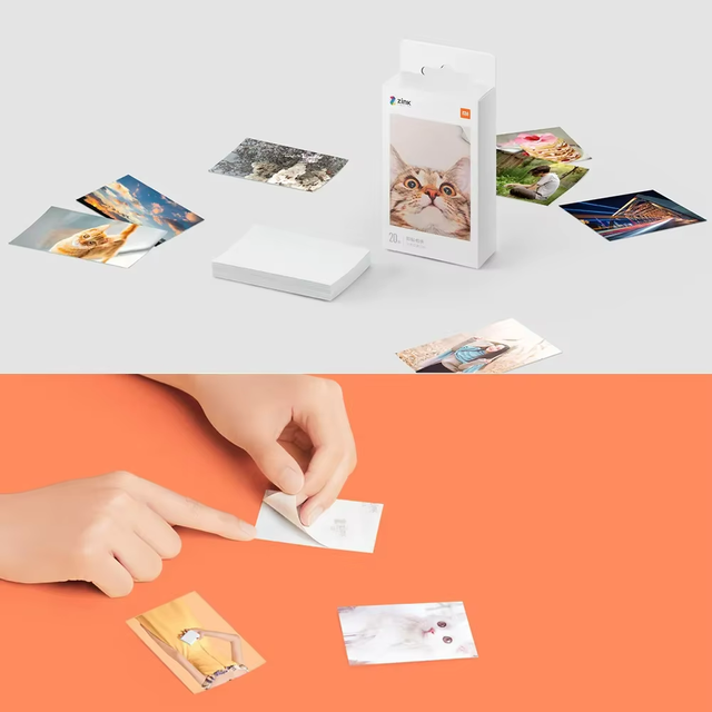 Factory Price XIAO+Mi Color Portable Photo Printer USB for 5.0 BLE ZINK Inkless Technology AR Video Printing Support Mi