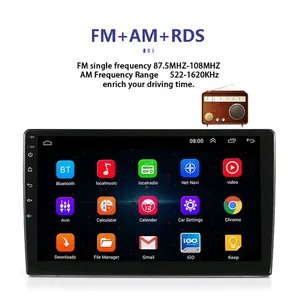 7 9 10 Inch 2 Din 2 + 32 Gam Phổ Màn Hình Cảm Ứng 2.5D Car Radio Audio Car Stereo GPS Navigation Autoradio Car Android Player