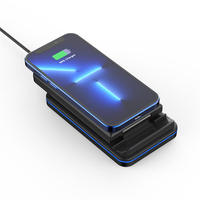 Kit Chargeur Sans Fil 3 en 1 Original pour Multiples Appareils Samsung iPhone Téléphone Android Écouteurs Montre