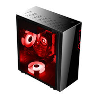 Tantale jeu Anime personnalisé bricolage acrylique panneau ventilateur anti-poussière verre Cpu étui jeu pc ordinateur boîtier